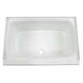 Lippert 24IN X 36IN BATHTUB; CENTER DRAIN - WHITE 209648